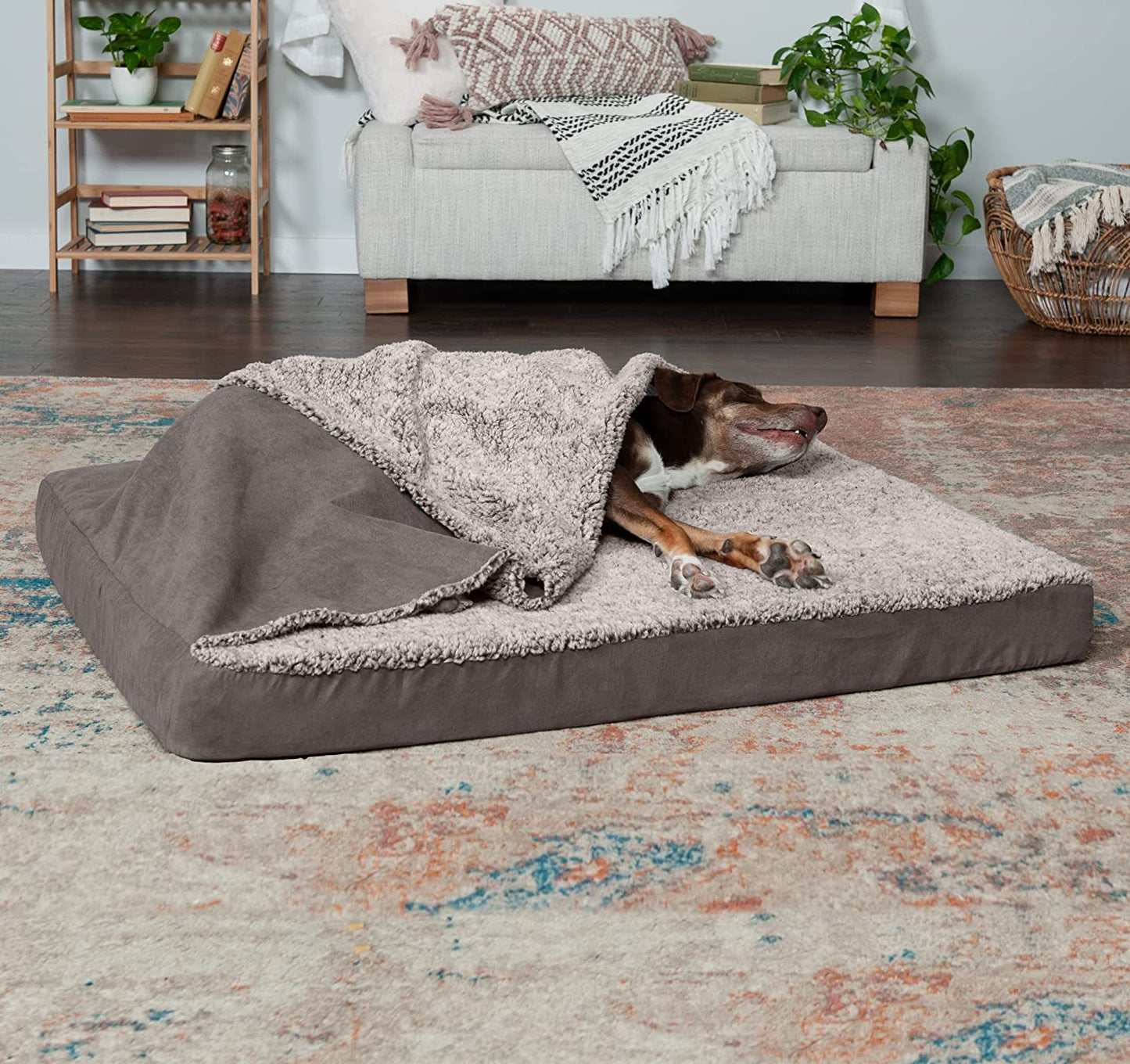 Orthopedic, Cooling Gel, and Memory Foam Pet Beds for Small, Medium, and Large Dogs and Cats - Luxe Perfect Comfort Sofa Dog Bed, Performance Linen Sofa Dog Bed, and More